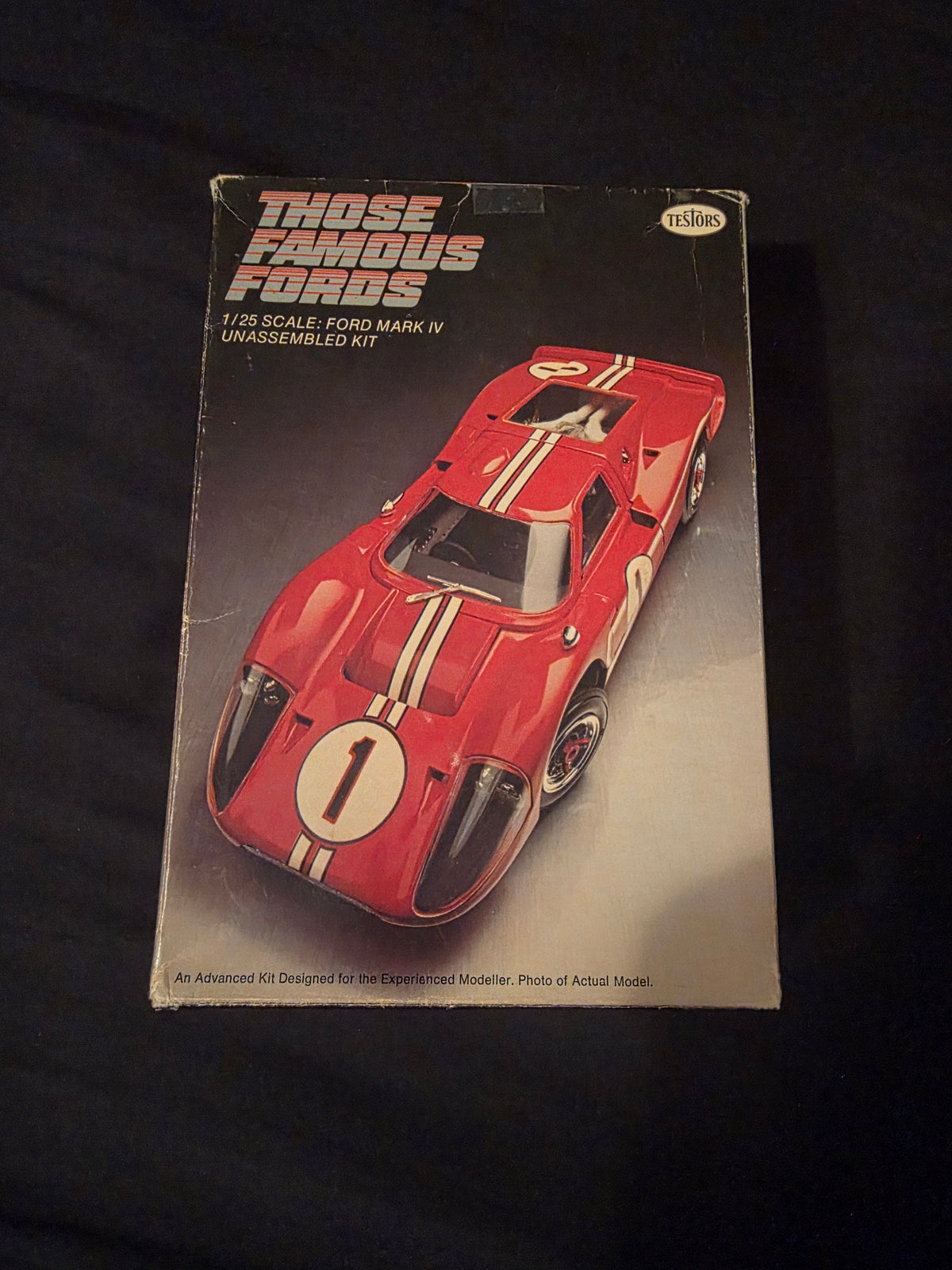 Testors GT40 Mark 4 Those Famous Fords
