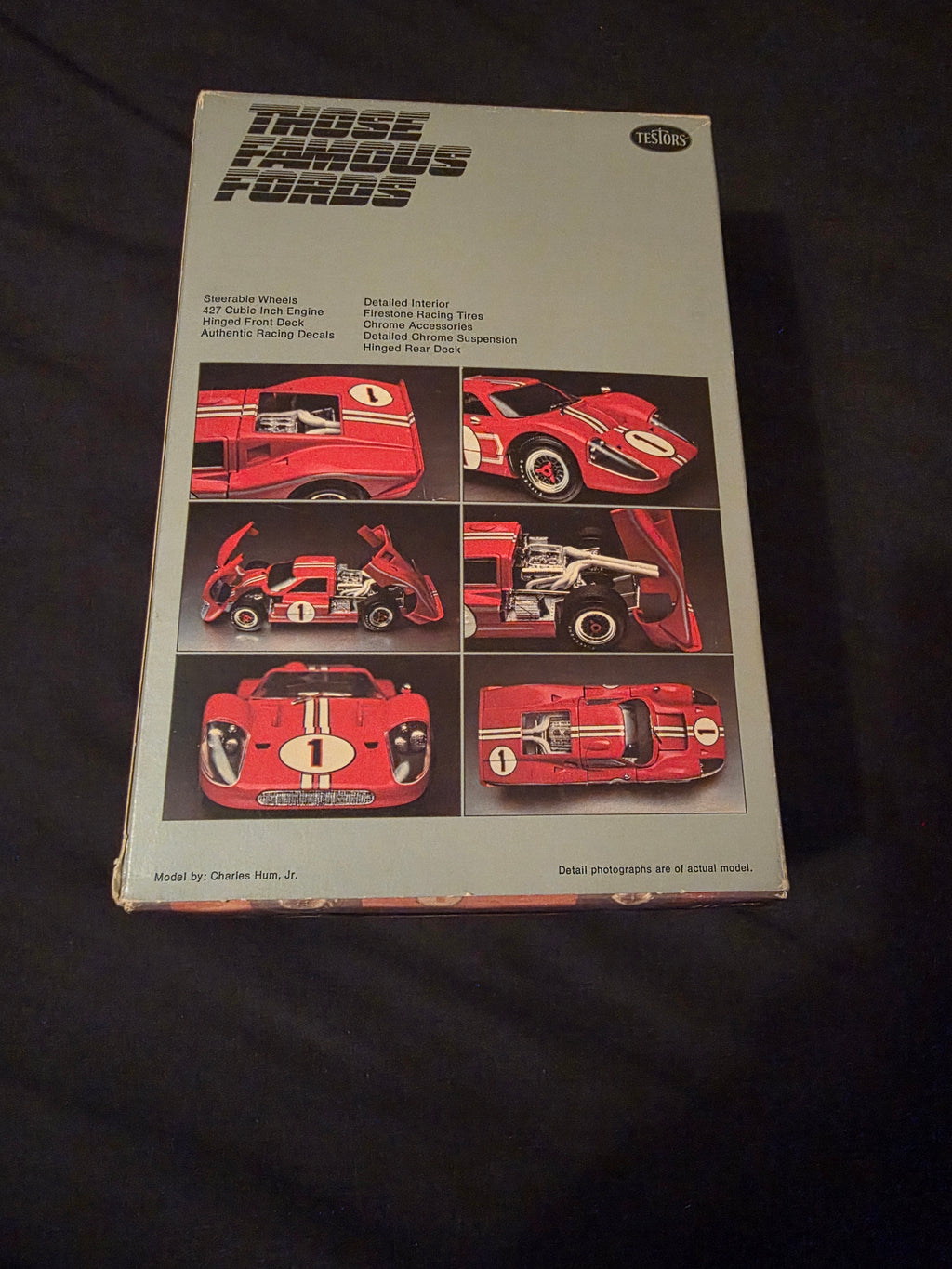 Testors GT40 Mark 4 Those Famous Fords