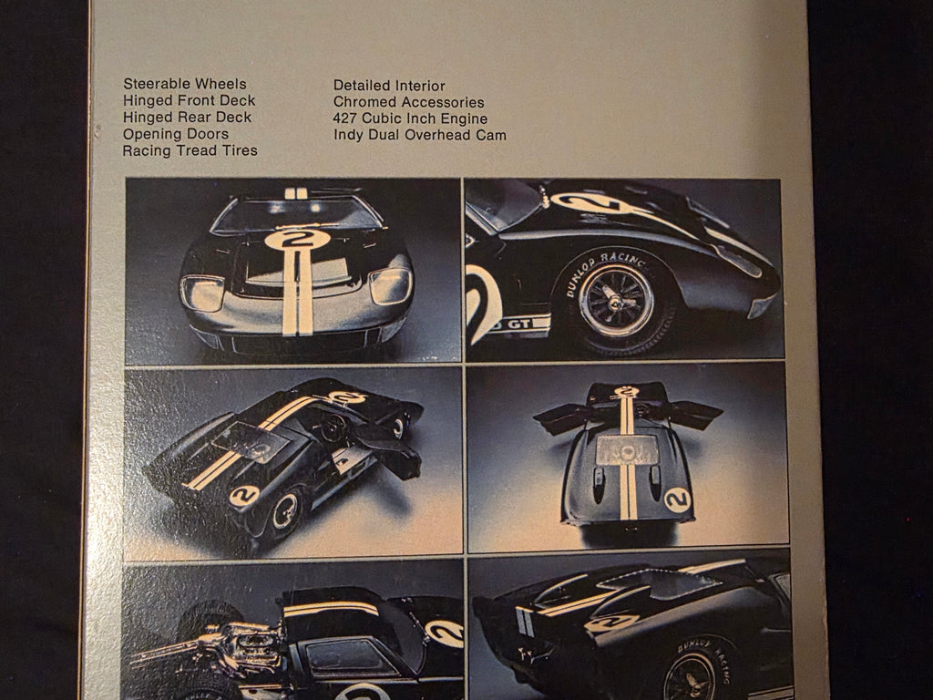 Testors GT40 Mark 2 Those Famous Fords