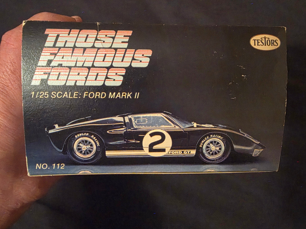Testors GT40 Mark 2 Those Famous Fords