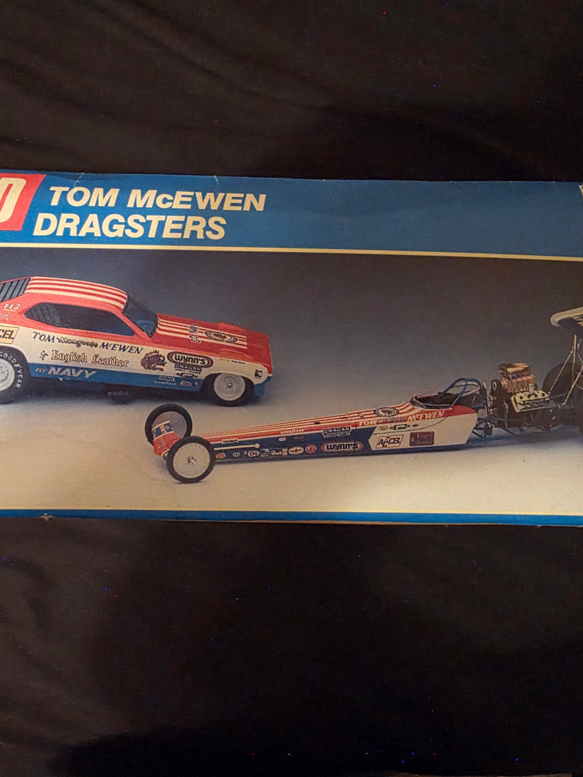 Revell Tom McEwen Dragsters 1:25 Scale Model Kit #7500
