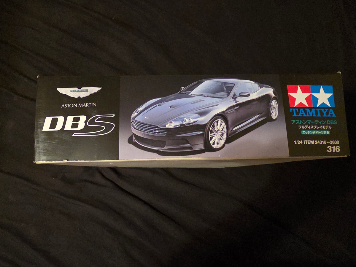 TAMIYA DBS 1/24 Aston Martin Plastic Model Unassembled Sports Car