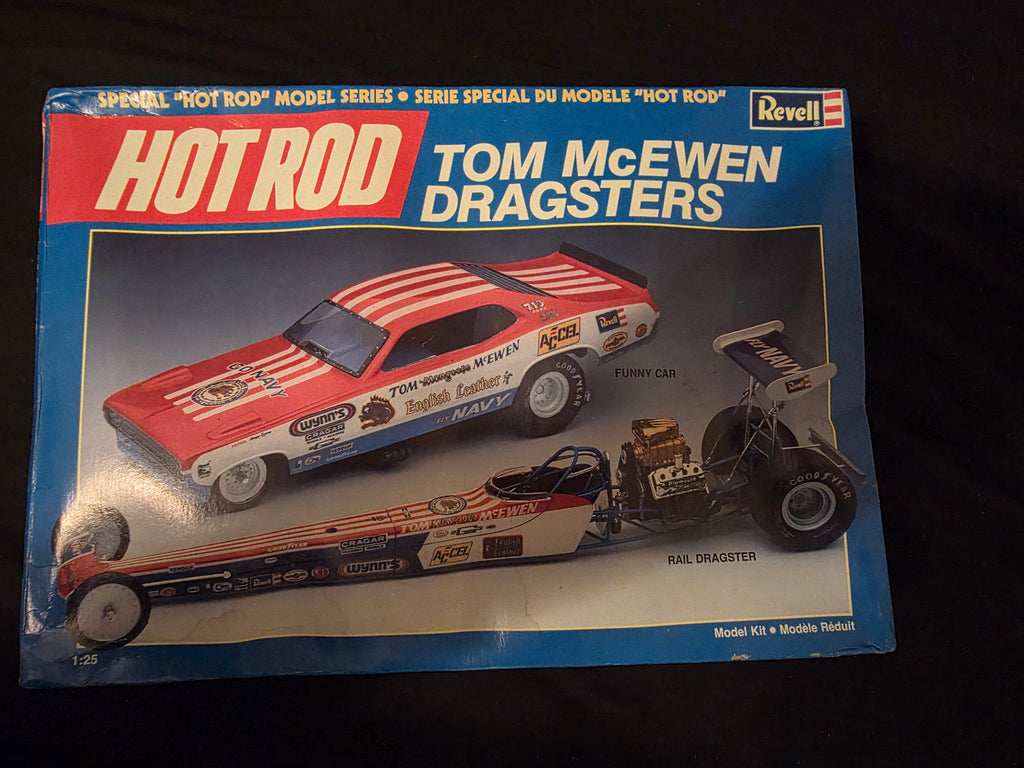 Revell Tom McEwen Dragsters 1:25 Scale Model Kit #7500