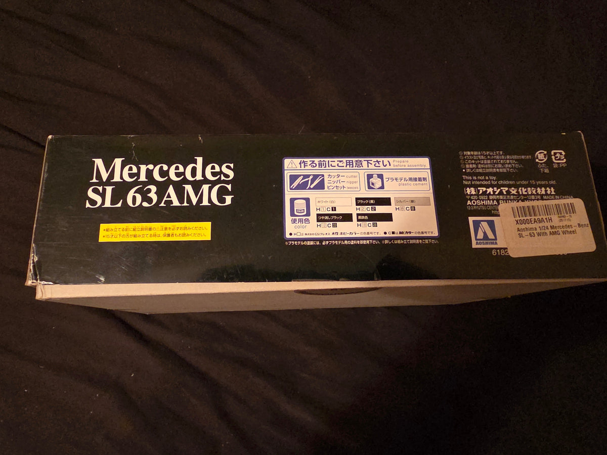 Rare Kit Aoshima 1/24 model kit Mercedes-Benz SL 63 AMG Option Wheel JP 10465