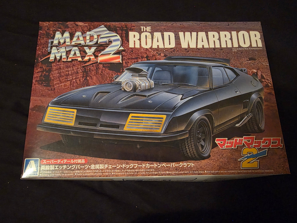 Aoshima Mad Max The Road Warrior Interceptor 1/24 Scale Plastic Kit Version 2