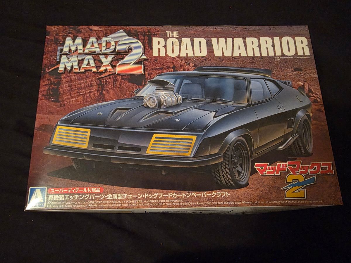 Aoshima Mad Max The Road Warrior Interceptor 1/24 Scale Plastic Kit Version 2