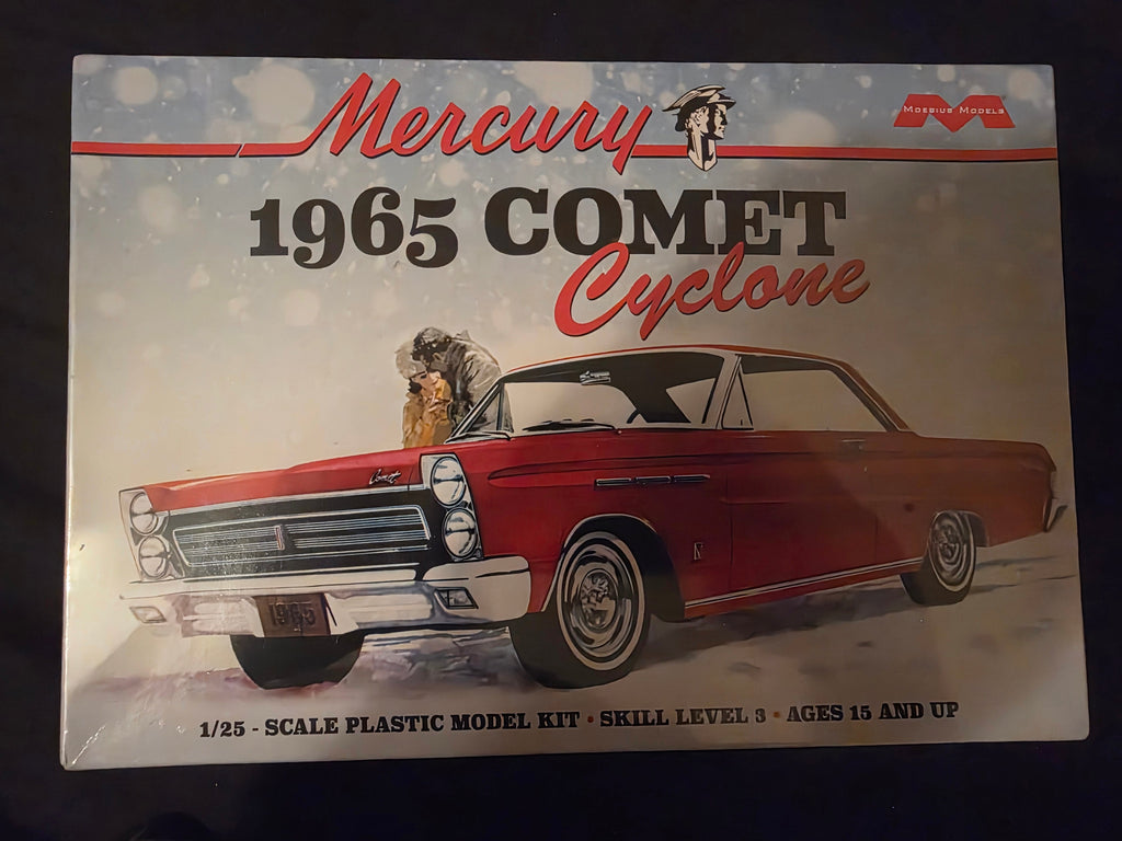 Moebius Models 1965 Mercury Comet Cyclone, 1:25 scale