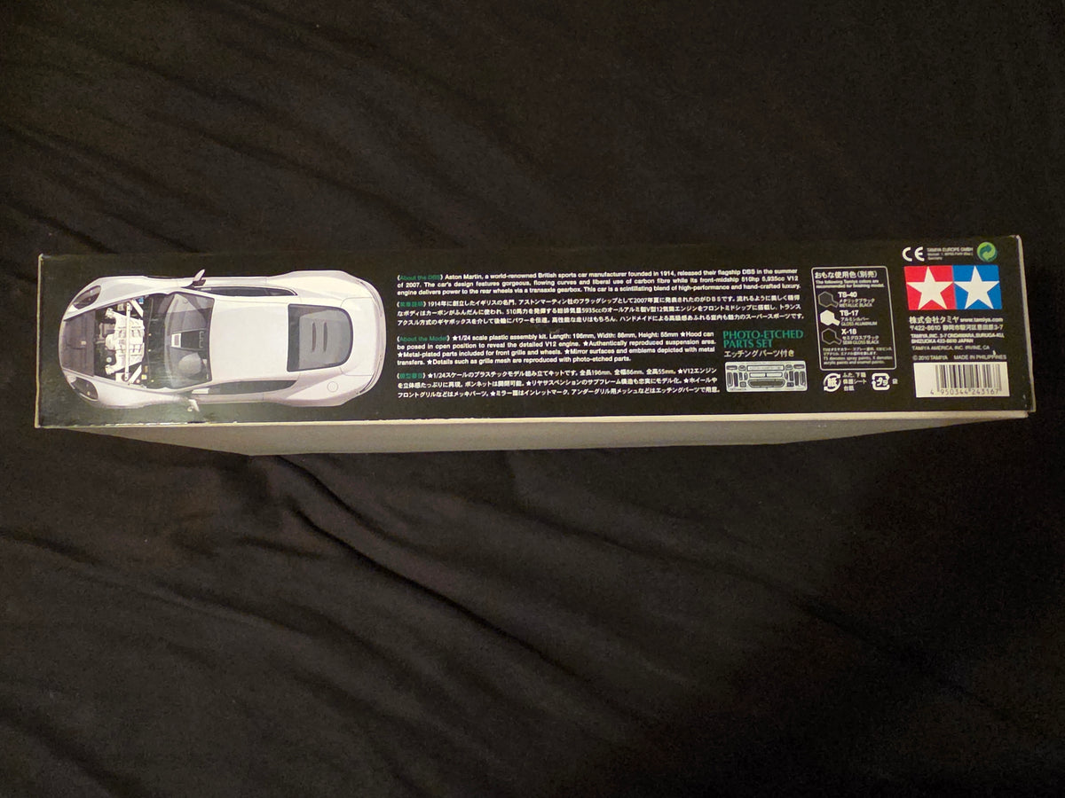 TAMIYA DBS 1/24 Aston Martin Plastic Model Unassembled Sports Car