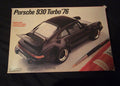 Testors Fujimi 1:24 Scale Porsche 930 Turbo '76 model kit # 392