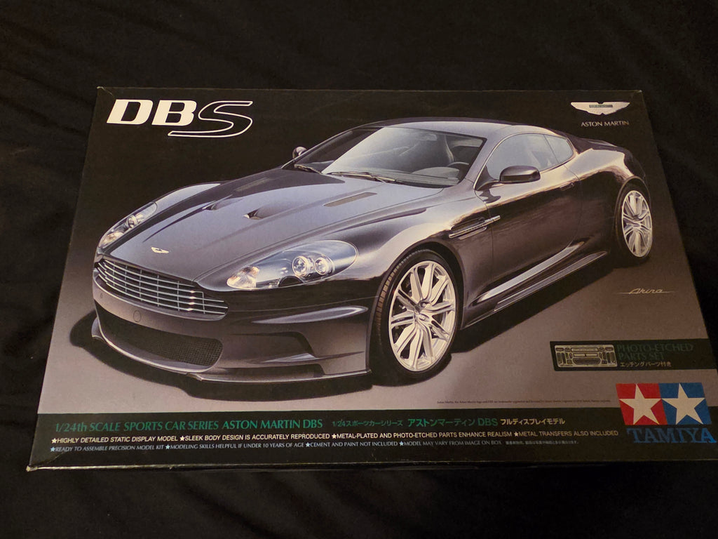 TAMIYA DBS 1/24 Aston Martin Plastic Model Unassembled Sports Car