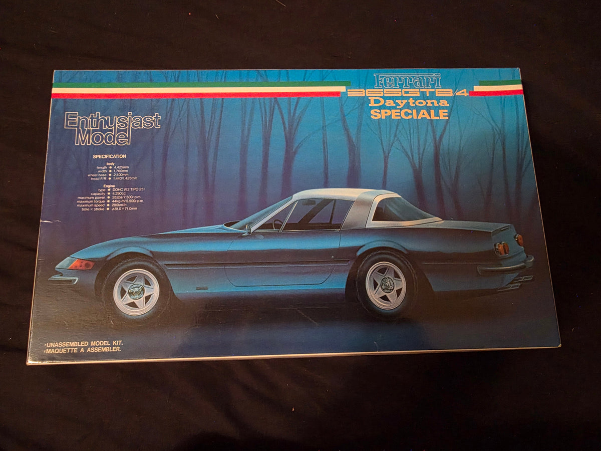 Fujimi 1/24 Enthusiast Model Ferrari 365 GTB 4 Daytona Speciale model kit